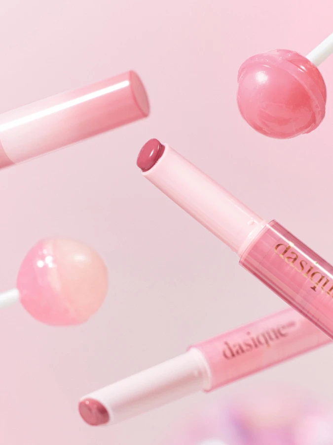 Тающий оттеночный бальзам Dasique Melting Candy Balm #04 Nudy Fig