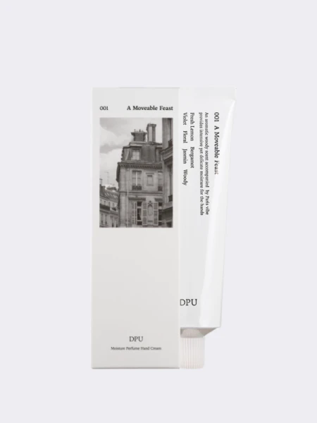 Парфюмированный крем для рук DPU Moisture Perfume Hand Cream A Moveable Feast Парфюмированный крем для рук DPU Moisture Perfume Hand Cream A Moveable Feast