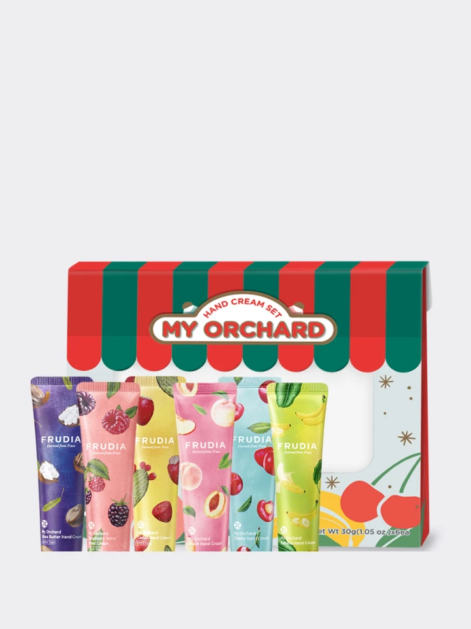 Подарочный набор кремов для рук Коллекция "Фруктовая ярмарка"  Frudia My Orchad Hand Cream Set