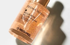 Разглаживающая ампульная сыворотка с экстрактом розы и золотом MEDI-PEEL Derma Maison Black Rose 24K Gold Ampoule