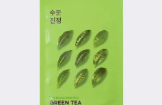 Успокаивающая тканевая маска для лица с экстрактом зеленого чая Holika Holika Pure Essence Mask Sheet Green Tea