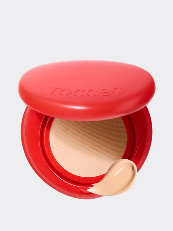 Тональный кушон с сияющим финишем TOCOBO Apple Dewy Fit Cushion 23 Honey