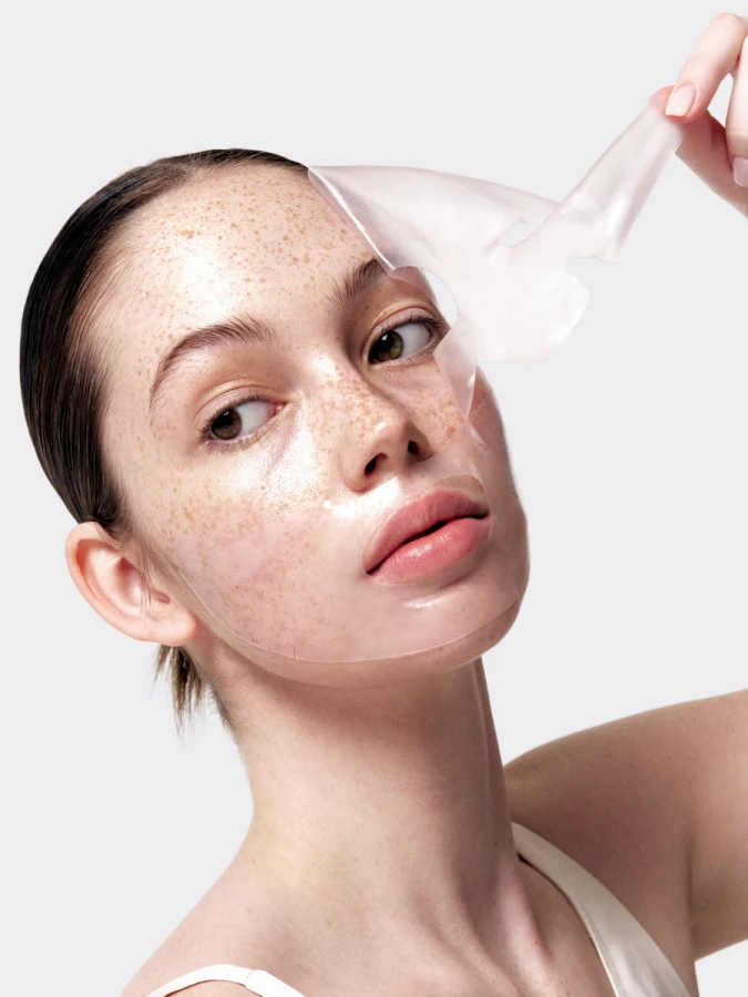 Гидрогелевая укрепляющая маска-бустер со спикулами и коллагеном VT Collagen Reedle Shot 100 2-Step Hydrogel Mask