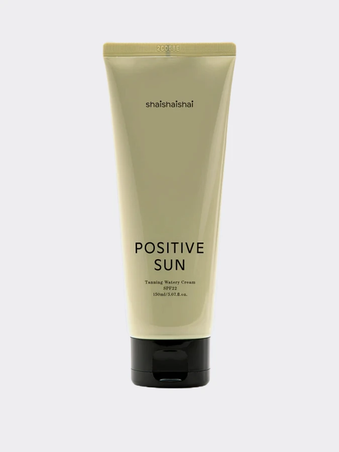 Антиоксидантный солнцезащитный лосьон для лица и тела ShaiShaiShai Positive Sun Tanning Watery Cream SPF22