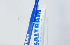 Очищающая зубная паста с серой солью SALTRAIN Blue Clean Breath Toothpaste