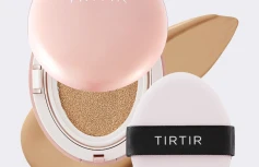 Тональный кушон со стойким матовым финишем TIRTIR Mask Fit All-Cover Cushion 27N Camel