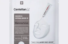 Тканевая маска для сияния и ровного тона Centellian24 Madeca Derma Mask III Brightening Formula