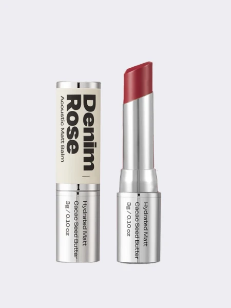 Матовый оттеночный бальзам для губ ALTERNATIVE STEREO Acoustic Matt Balm No5. Denim Rose