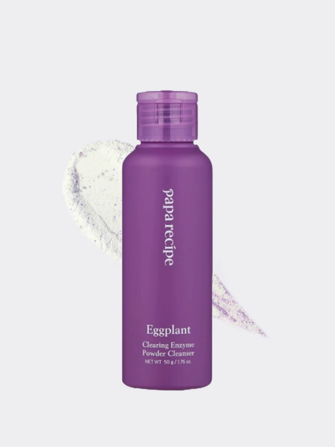 Успокаивающая энзимная пудра с экстрактом баклажана Papa Recipe Eggplant Clearing Enzyme Powder Cleanser
