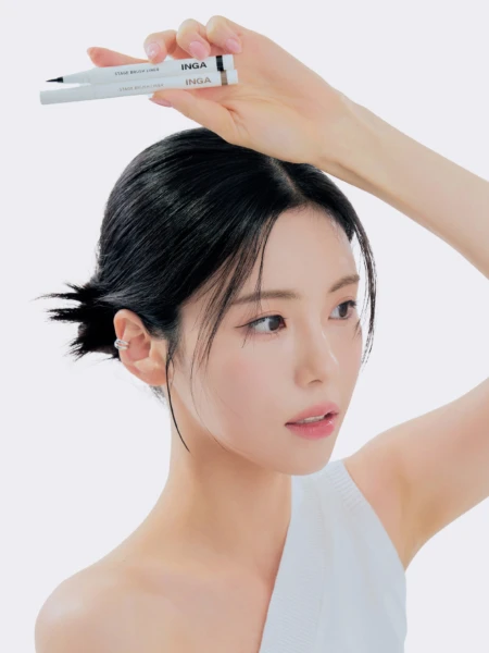 Ультратонкая подводка для век INGA Stage Brush Liner Daily Black