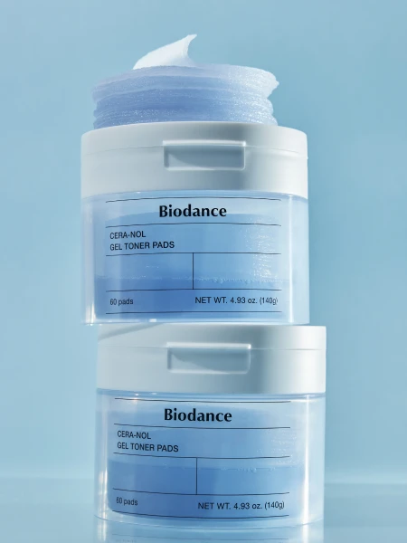 Восстанавливающие гелевые тонер-пэды для лица с керамидами Biodance Hydro Cera-Nol Gel Toner Pads Восстанавливающие гелевые тонер-пэды для лица с керамидами Biodance Hydro Cera-Nol Gel Toner Pads
