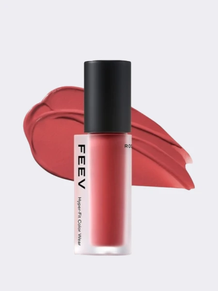 Вельветовый тинт для губ FEEV Hyper-Fit Color Wear Rosy Day