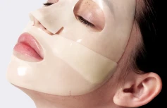 Осветляющая маска-бустер со спикулами и витамином C VT Vita-Light Reedle Shot 100 2-Step Hydrogel Mask