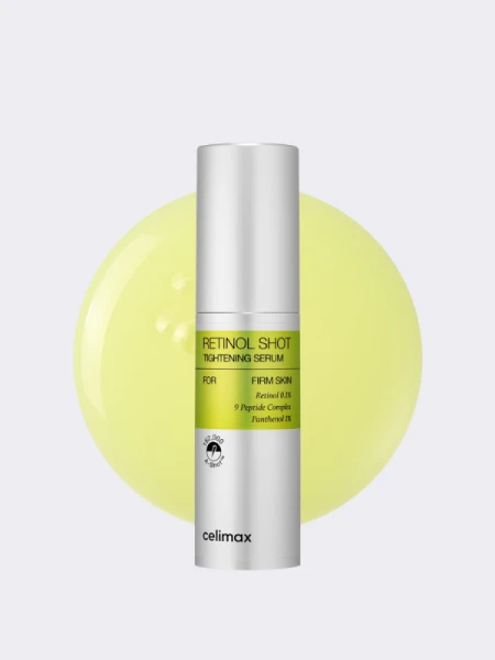 Обновляющая сыворотка-бустер с ретинолом и спикулами Celimax The Vita-A Retinol Shot Tightening Serum