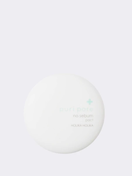 Компактная матирующая прозрачная пудра для лица Holika Holika Puri Pore No Sebum Pact Компактная матирующая прозрачная пудра для лица Holika Holika Puri Pore No Sebum Pact