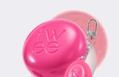 Набор: оттеночное суфле + брелок fwee Lip&Cheek Blurry Pudding Pot Keyring Set PK01 Baby