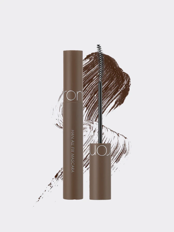 Тушь для удлинения ресниц в коричневом оттенке rom&nd Han All Fix Mascara L03 Long Hazel