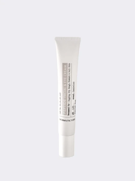 Укрепляющий крем для лица и век с комплексом секольджи Derma Factory Peptide Facial and Eye Cream Укрепляющий крем для лица и век с комплексом секольджи Derma Factory Peptide Facial and Eye Cream