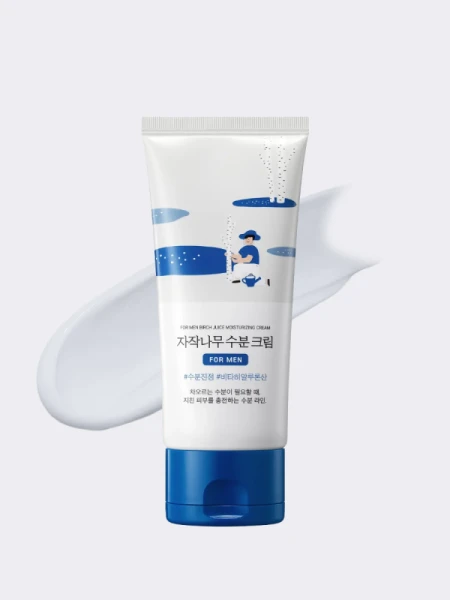 Успокаивающий крем для мужчин с берёзовым соком Round Lab For Men Birch Juice Moisturizing Cream