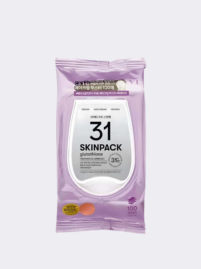 Осветляющие тонер-пэды с глутатионом VT Luminous Skin Pack Glutathione