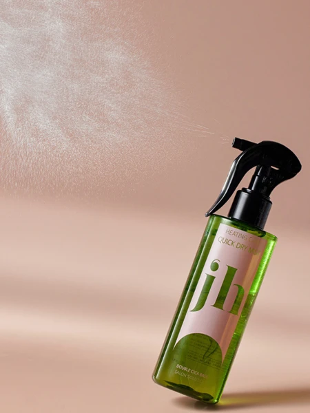 Термозащитный спрей для волос с растительными экстрактами JennyHouse Heating Care Quick Dry Mist