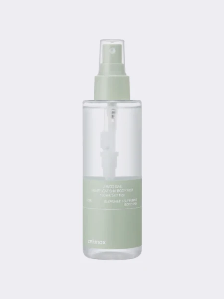 Успокаивающий мист для тела с экстрактом хауттюйнии Celimax Ji Woo Gae Heartleaf BHA Body Mist Успокаивающий мист для тела с экстрактом хауттюйнии Celimax Ji Woo Gae Heartleaf BHA Body Mist