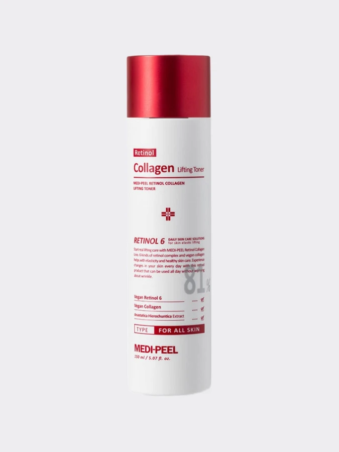Разглаживающий лифтинг-тонер с ретинолом и коллагеном MEDI-PEEL Retinol Collagen Lifting Toner
