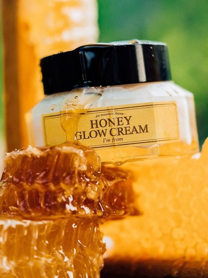 Питательный крем для сияния кожи лица с медовыми экстрактами I'm From Honey Glow Cream