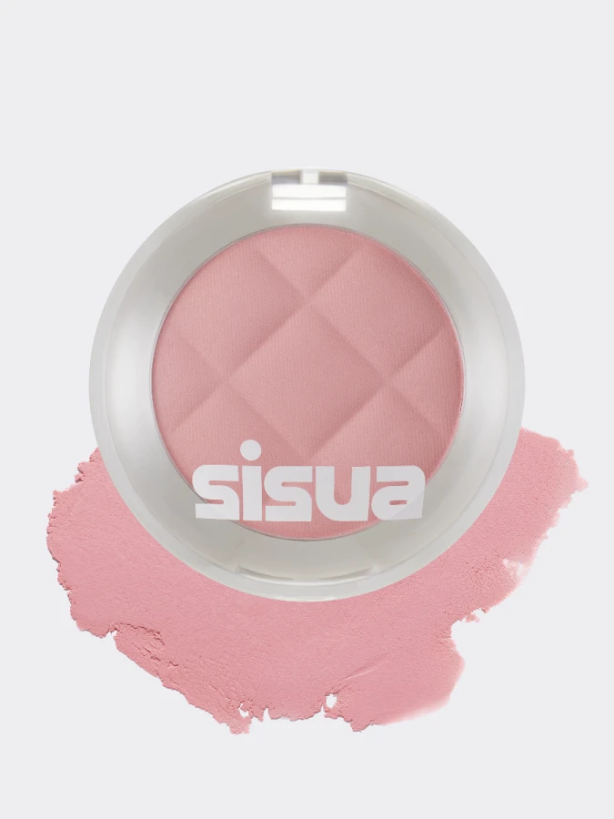 Кремовые спрессованные румяна UNLEASHIA Sisua Butter Waffle Dough Blusher #1 Strawberry Vanilla