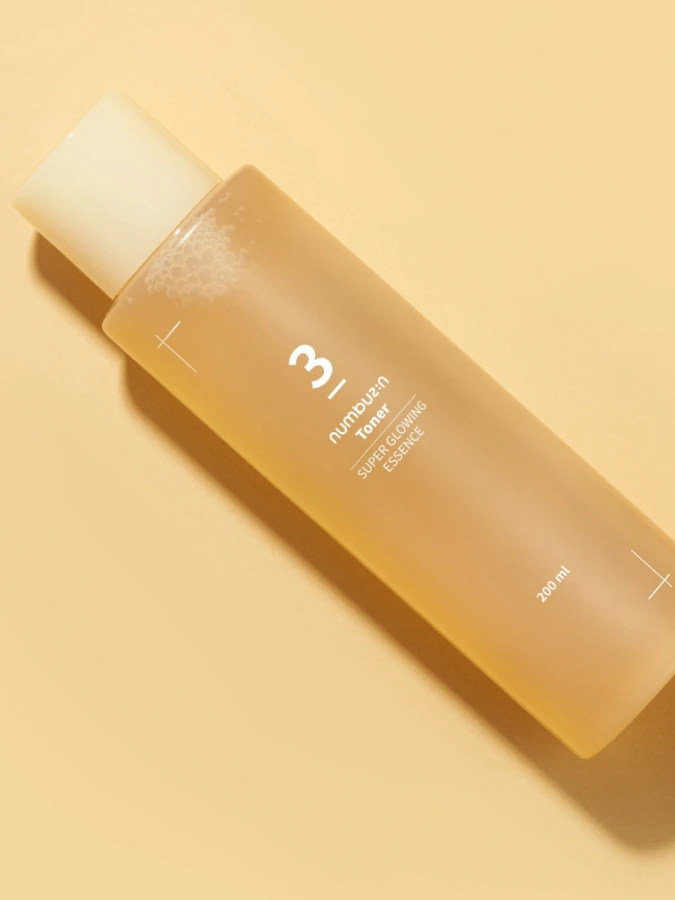 Ферментированный тонер-эссенция для сияния кожи Numbuzin No.3 Super Glowing Essence Toner