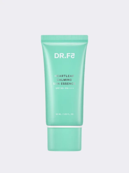 Успокаивающая солнцезащитная эссенция DR.F5 Heartleaf Calming Sun Essence SPF50+ PA++++ Успокаивающая солнцезащитная эссенция DR.F5 Heartleaf Calming Sun Essence SPF50+ PA++++