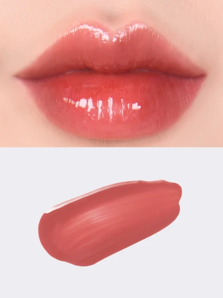 Глянцевый тинт для губ AMUSE Dew Tint 06 Fig Dew
