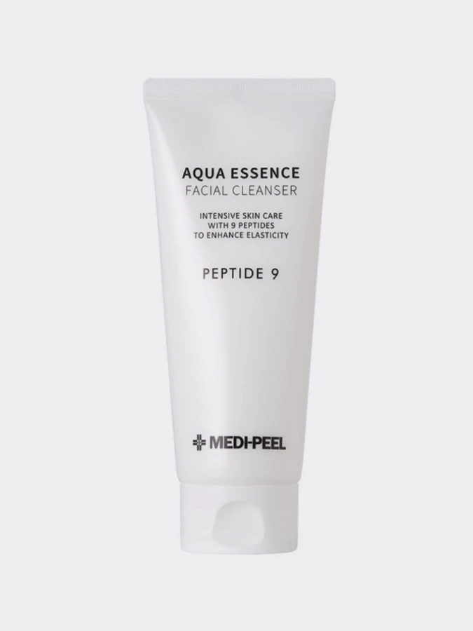 Смягчающая пенка для умывания с пептидами MEDI-PEEL Peptide 9 Aqua Essence Facial Cleanser