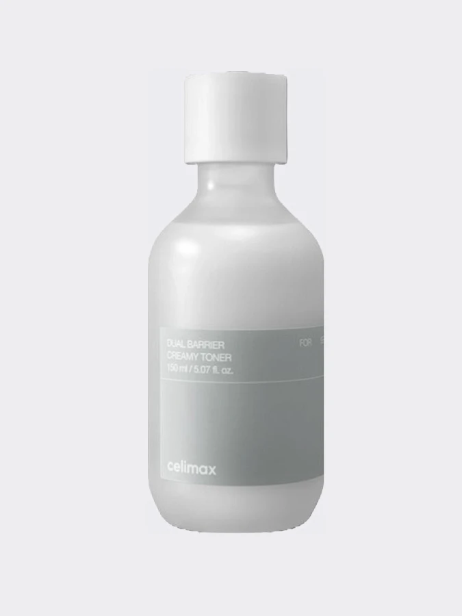 Укрепляющий кремовый тонер с керамидами Celimax Dual Barrier Creamy Toner