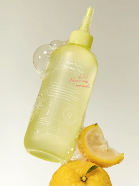 Мицеллярная вода для снятия макияжа с юдзу и коейвой кислотой AXIS-Y Kojic Yuzu Cleansing Water