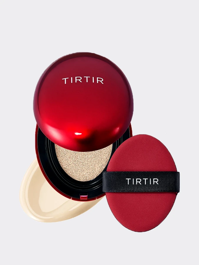Тональный кушон с полуматовым финишем TIRTIR Mask Fit Red Cushion 13W Cream Тональный кушон с полуматовым финишем TIRTIR Mask Fit Red Cushion 13W Cream