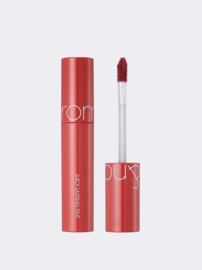 Сочный глянцевый тинт для губ с оттенком миндаля и розы rom&nd Juicy Lasting Tint 19 Almond Rose