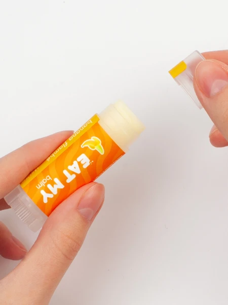 Бальзам для губ с ароматом бананового фламбе  EAT MY BALM Banana Flambe