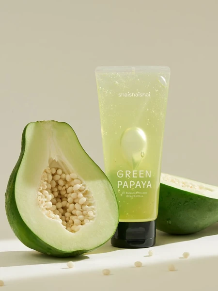 Деликатный энзимный гель для умывания ShaiShaiShai Green Papaya pH Balanced Soft Cleanse Деликатный энзимный гель для умывания ShaiShaiShai Green Papaya pH Balanced Soft Cleanse