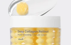 Разглаживающий капсульный крем с коллагеном и спикулами Sungboon Editor  Deep Collagen Retinol Power Boosting Capsule Cream