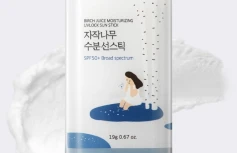 Смягчающий солнцезащитный стик с берёзовым соком Round Lab Birch Juice Moisturizing Sun Stick SPF 50+ PA++++