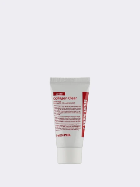 МИНИ Смягчающая пенка для умывания с коллагеном MEDI-PEEL Aesthe Derma Lacto Collagen Clear МИНИ Смягчающая пенка для умывания с коллагеном MEDI-PEEL Aesthe Derma Lacto Collagen Clear