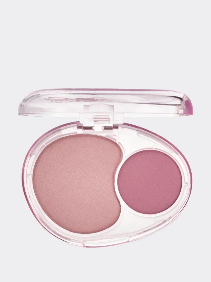 Двойные мягкие румяна с муссовой текстурой fwee Mellow Dual Blush MV01 No More Cupid