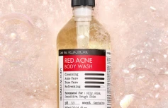 Парфюмированный успокаивающий гель для душа с салициловой кислотой Derma Factory Red Acne Body Wash