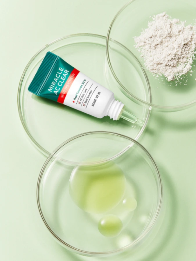 Точечный крем-маска против высыпаний с экстрактом чайного дерева Some By Mi Miracle AC Clear Spot Treatment