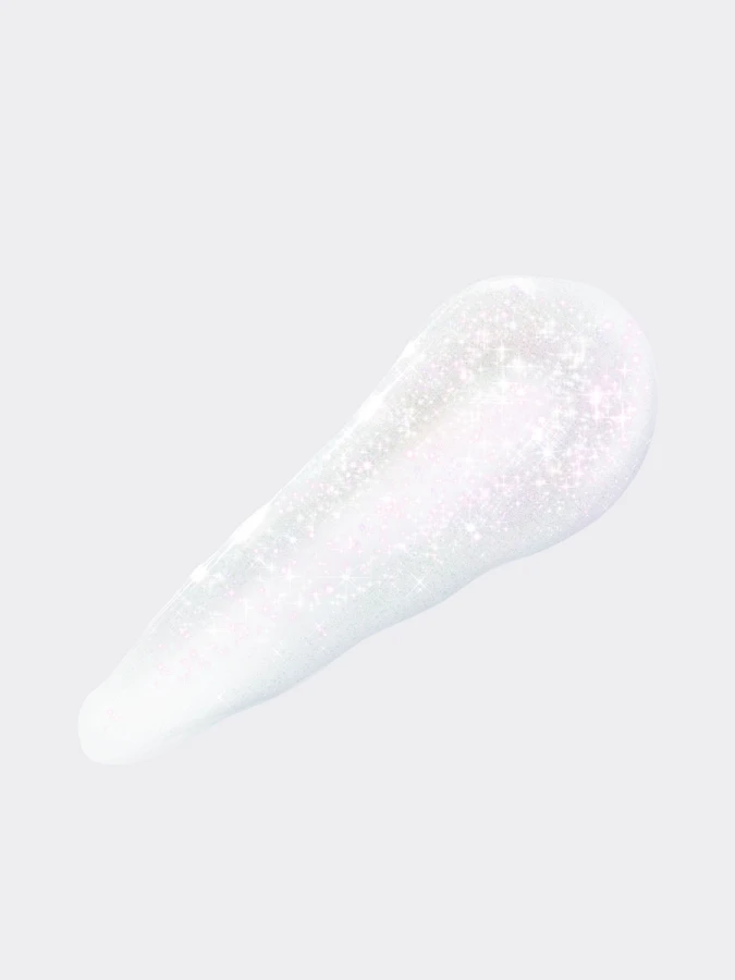 Прозрачный мерцающий блеск для губ Dasique Glowy Lipgloss Holiday Snowball