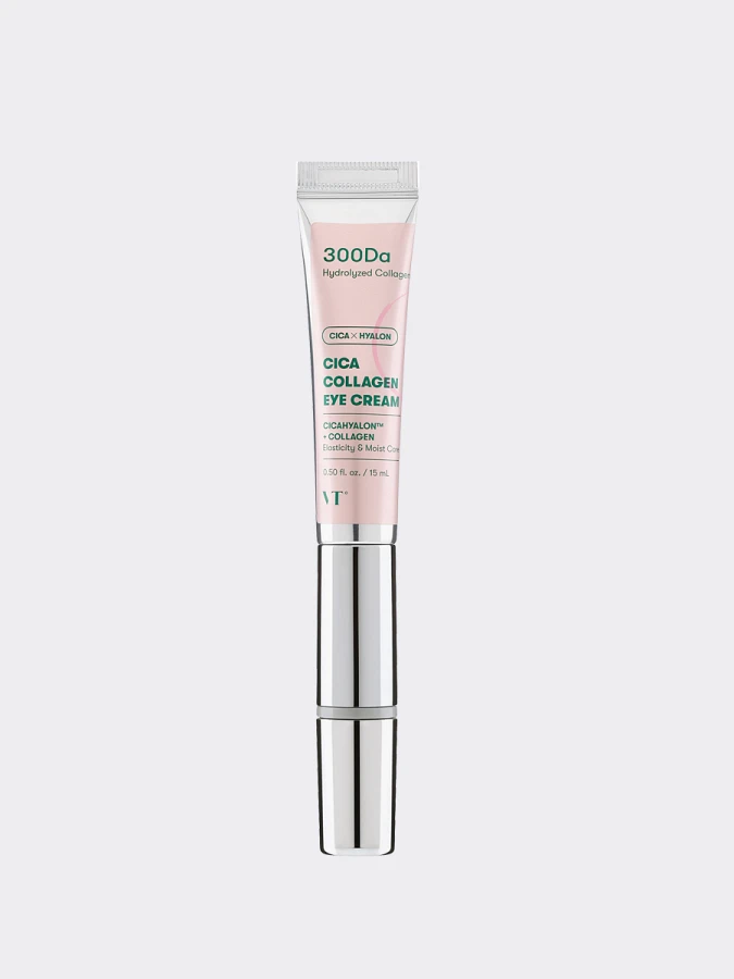 Укрепляющий крем-массажер для век с центеллой и коллагеном VT Cica Collagen Eye Cream