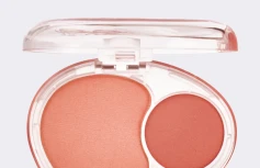 Двойные мягкие румяна с муссовой текстурой fwee Mellow Dual Blush CR01 Juicy Smile