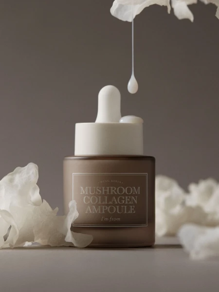 Ампульная сыворотка с экстрактом ледяного гриба и коллагеном I'm From Mushroom Collagen Ampoule Ампульная сыворотка с экстрактом ледяного гриба и коллагеном I'm From Mushroom Collagen Ampoule