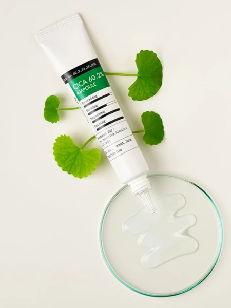 Успокаивающая ампульная сыворотка с экстрактом центеллы азиатской Derma Factory Cica 60.2%  Ampoule Успокаивающая ампульная сыворотка с экстрактом центеллы азиатской Derma Factory Cica 60.2%  Ampoule